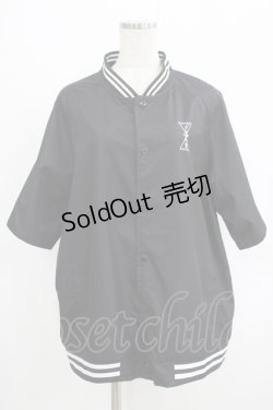 画像1: NieR Clothing / LIGHT BLOUSON JACKET【半袖】  黒 H-25-09-07-022-PU-JA-KB-ZT248