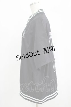 画像2: NieR Clothing / LIGHT BLOUSON JACKET【半袖】  黒 H-25-09-07-022-PU-JA-KB-ZT248