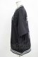 画像2: NieR Clothing / LIGHT BLOUSON JACKET【半袖】  黒 H-25-09-07-022-PU-JA-KB-ZH (2)