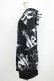 画像2: NieR Clothing / 総柄ZIPパーカー  黒 H-25-09-07-024-PU-TO-KB-ZH (2)