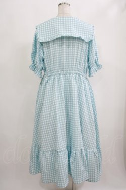 画像3: m petit by misako / AOKデシンギンガムOP 4L サックス H-25-09-08-025-LO-OP-NS-ZH