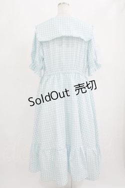 画像3: m petit by misako / AOKデシンギンガムOP 4L サックス H-25-09-08-025-LO-OP-NS-ZH