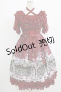 Heaven Iris（海外ロリータブランド） / The Wedding of Mrs. Foxワンピース S ワイン H-25-09-08-003-PU-OP-NS-ZH
