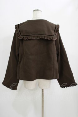 画像3: m petit by misako / AM*セーラーショートコート 4L ブラウン H-25-09-08-031-LO-CO-NS-ZH