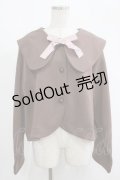 m petit by misako / サンリオキャラクターズコラボ マイメロディセーラーカーディガン 4L ブラウン H-25-09-08-032-LO-TO-NS-ZH