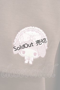 画像4: m petit by misako / サンリオキャラクターズコラボ マイメロディセーラーカーディガン 4L ブラウン H-25-09-08-032-LO-TO-NS-ZH