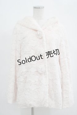 画像1: LIZ LISA / メイクパフファージャケット Free ピンク H-25-09-08-033-LO-JA-NS-ZT-C046