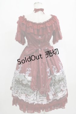 画像3: Heaven Iris（海外ロリータブランド） / The Wedding of Mrs. Foxワンピース S ワイン H-25-09-08-003-PU-OP-NS-ZH