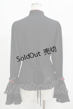 画像3: R-SERIES / チャイナブラウス M ブラック H-25-09-08-043-LO-BL-NS-ZH