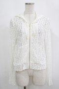 Fi.n.t / ミニフラワーレースパーカー Free OFFWHITE H-25-09-08-044-CA-TO-NS-ZH