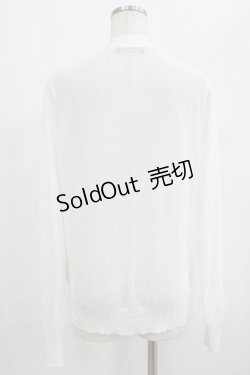 画像3: MARY QUANT / UVカットベーシックロゴ カーディガン M オフ H-25-09-08-045-PU-TO-NS-ZH