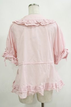 画像3: Chalmiere / クラシックコットンブラウス M ピンク H-25-09-08-048-PU-BL-NS-ZH
