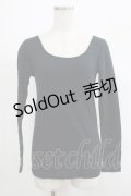 ALICE and the PIRATES / クロスプリントTシャツ Free ブラック H-25-09-08-050-PA-TS-NS-ZH