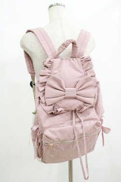 画像1: m petit by misako / TT*AMリボンフラップ  ピンク H-25-09-08-052-LO-BG-NS-ZH