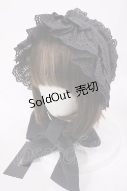 画像1: Victorian maiden / ハーベストレーシーボンネット  セサミ H-25-09-08-1040-CL-AC-NS-ZH