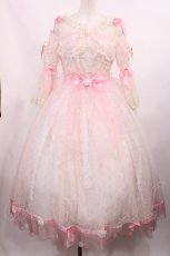 画像1: BABY,THE STARS SHINE BRIGHT / La Rose des Vents〜薔薇の導く未来〜ワンピース Free ピンク H-25-09-08-1004-BA-OP-NS-ZH (1)