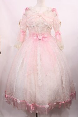 画像1: BABY,THE STARS SHINE BRIGHT / La Rose des Vents〜薔薇の導く未来〜ワンピース Free ピンク H-25-09-08-1004-BA-OP-NS-ZH