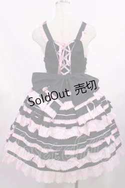 画像3: BABY,THE STARS SHINE BRIGHT / Bonbon Parfumジャンパースカート Free ブラック/ピンク H-25-09-08-1005-BA-OP-NS-ZH