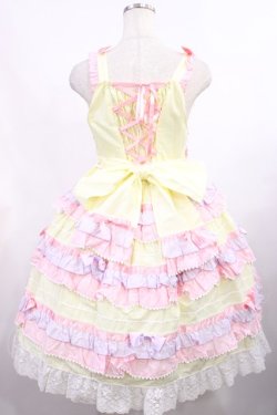 画像3: BABY,THE STARS SHINE BRIGHT / Bonbon Parfumジャンパースカート Free イエロー H-25-09-08-1006-BA-OP-NS-ZH
