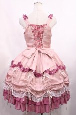 画像3: BABY,THE STARS SHINE BRIGHT / Albertineジャンパースカート Free ピンク H-25-09-08-1009-BA-OP-NS-ZH (3)