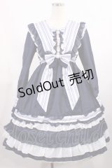 BABY,THE STARS SHINE BRIGHT / Lumiere eclatanteフリルワンピース Free ネイビー H-25-09-08-1010-BA-OP-NS-ZH