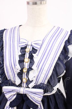 画像4: BABY,THE STARS SHINE BRIGHT / Lumiere eclatanteフリルワンピース Free ネイビー H-25-09-08-1010-BA-OP-NS-ZH