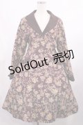 metamorphose / ゴブラン風くまちゃんコートワンピース サイズ1 ボルドー H-25-09-08-1012-ME-CO-NS-ZH