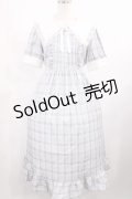 DearMyLove / シナモロールコラボ シナモロール学園ワンピース M/ロング丈 サックス H-25-09-08-1015-EL-OP-NS-ZH