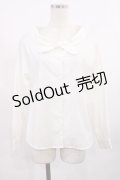 an another angelus / マリンタイカラーブラウス Free OFFWHITE H-25-09-08-1023-CA-BL-NS-ZH