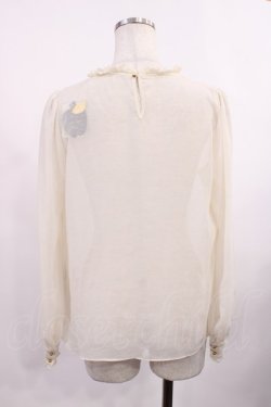 画像2: Franche Lippee / フリルブラウス M 生成り H-25-09-08-1025-LO-BL-NS-ZH