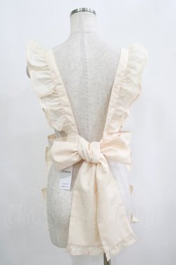 画像2: axes femme kawaii / クラシックベリー刺繍エプロン M 生成り H-25-09-08-063-AX-ZA-NS-ZH