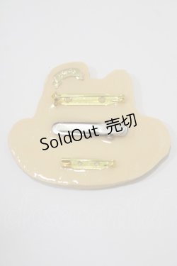 画像2: Princess Doll / Princess Doll×Toyme/「わたしが見上げる黄昏の空ネコちゃん」クッキー2Wayブローチ   H-25-09-08-068-LO-AC-NS-ZH