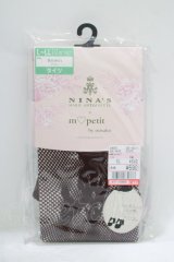 m petit by misako / AMNIタイツロゴ L~LL ブラウン H-25-09-08-074-LO-ZA-NS-ZH