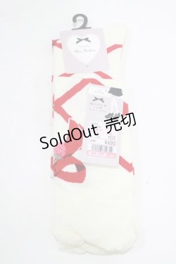 画像1: Lovely Tency / 眞白ありすコラボ/ECMAOVKイチゴ  オフ/レッド H-25-09-08-075-GO-ZA-NS-ZH