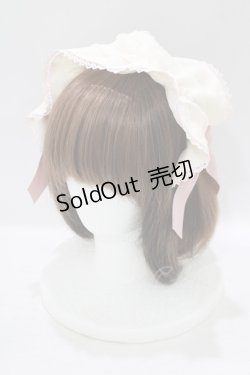 画像1: axes femme kawaii / ドットチュールフリルカチューシャ  ピンク H-25-09-08-076-AX-AC-NS-ZH