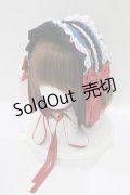 metamorphose / ストロベリーガーデンフリルヘッドドレス  ネイビー H-25-09-08-079-ME-AC-NS-ZH