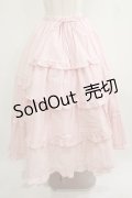 Chalmiere / クラシックコットンスカート M ピンク H-25-09-08-013-PU-SK-NS-ZH
