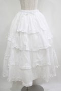 Chalmiere / クラシックコットンスカート M オフ H-25-09-08-015-PU-SK-NS-ZH