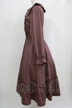 画像2: m petit by misako / AOK*フリルカラータックワンピース 4L 濃桃 H-25-09-08-017-LO-OP-NS-ZH