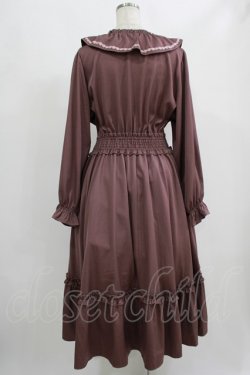 画像3: m petit by misako / AOK*フリルカラータックワンピース 4L 濃桃 H-25-09-08-017-LO-OP-NS-ZH