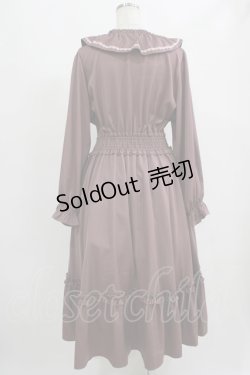 画像3: m petit by misako / AOK*フリルカラータックワンピース 4L 濃桃 H-25-09-08-017-LO-OP-NS-ZH