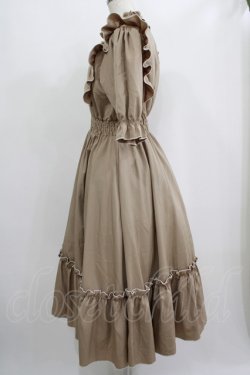 画像2: m petit by misako / NINA'SコラボAMハイショクメローワンピース L ベージュ H-25-09-08-018-LO-OP-NS-ZH