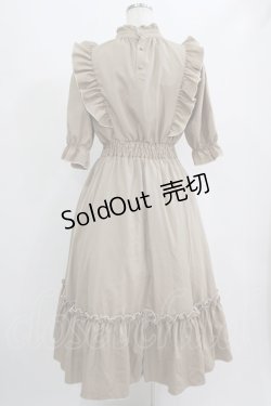 画像3: m petit by misako / NINA'SコラボAMハイショクメローワンピース L ベージュ H-25-09-08-018-LO-OP-NS-ZH