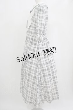 画像2: m petit by misako / チェックキリカエワンピース 4L オフ H-25-09-08-024-LO-OP-NS-ZH