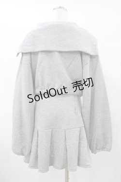 画像2: evelyn / セーラースウェットセットアップ Free グレー H-25-09-09-1008-LO-OP-NS-ZH