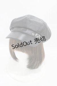 Honey Cinnamon / ハートバックルキャスケット  ブラック H-25-09-09-1002-LO-AC-NS-ZH