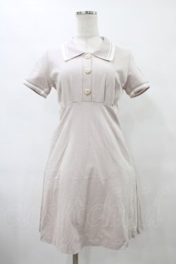 画像1: An MILLE / エスターバニーポロワンピース Free ピンク H-25-09-09-1015-EL-OP-NS-ZH