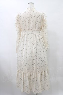 画像2: evelyn / ハートドットフリルワンピース Free アイボリー/レッド H-25-09-09-1020-LO-OP-NS-ZH