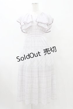 画像1: An MILLE / チェックダブルカラーワンピース Free ピンク H-25-09-09-1021-EL-OP-NS-ZH