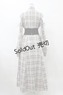 画像2: An MILLE / チェック柄オフショルダーワンピース Free ベージュ H-25-09-09-1022-EL-OP-NS-ZH